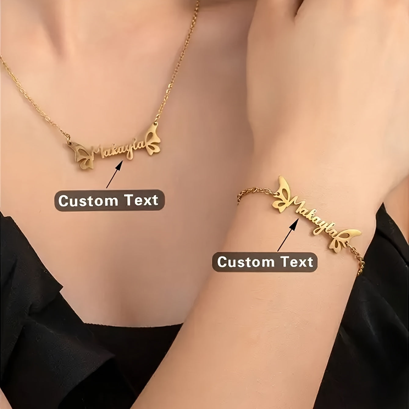 Brazalete & Cadena personalizada