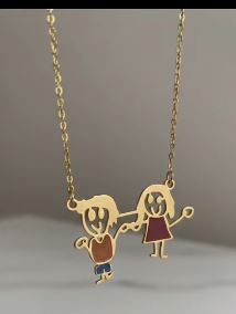 Llavero Personalizado Dibujo Infantil Mágico | Regalo Niños Mochilas