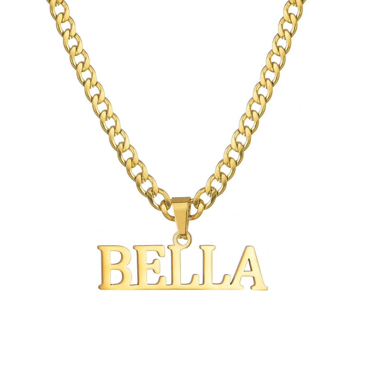 Conjunto Collar y Pulsera Cadena Cubana 5mm Acero Inoxidable Oro | Detalles con Alma