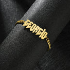 Conjunto Collar y Pulsera Cadena Cubana 5mm Acero Inoxidable Oro | Detalles con Alma