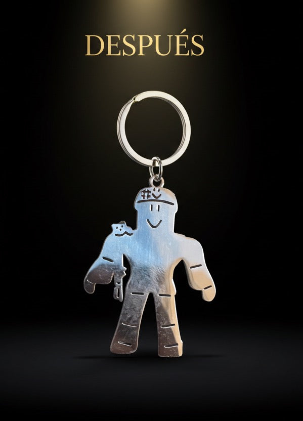 Llavero Gamer Personalizado | Regalo Niños Gaming