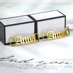 Hebilla Zapato Personalizada Nombre Acero Inoxidable | Air Force 1 Clip