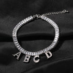 Brazalete Personalizado con Nombre en Circón Cúbico