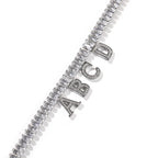 Brazalete Personalizado con Nombre en Circón Cúbico