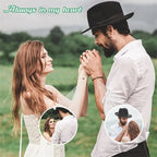 Pulsera Personalizada con Foto Proyección Acero Inoxidable | Detalles con Alma