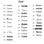 Conjunto Joyería Personalizado Nombre Acero Inoxidable | Collar Pendientes Circonita