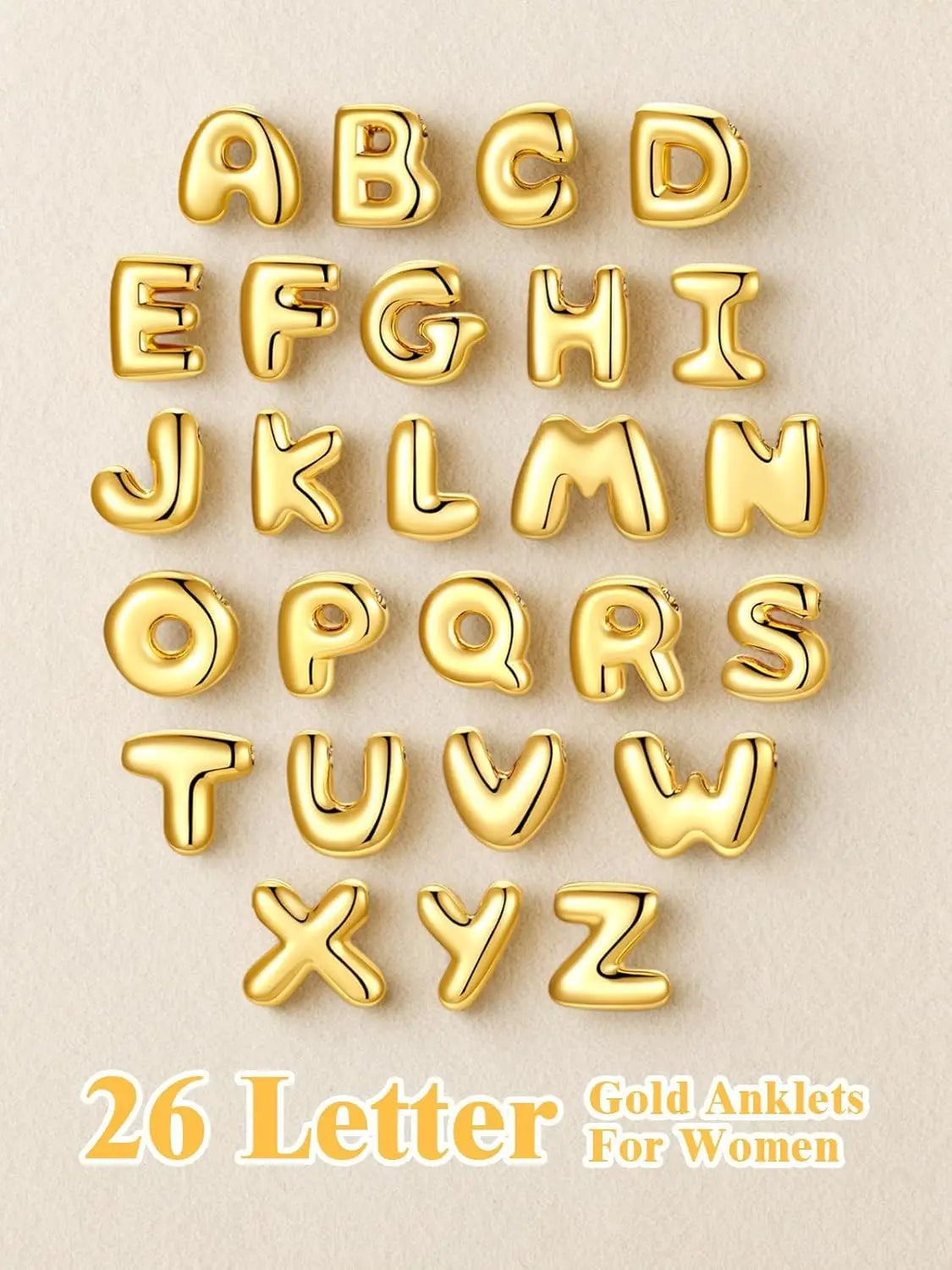 Tobillera Doble Cadena con Inicial Acero Inoxidable | Detalles con Alma